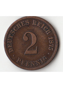 GERMANIA  2 Pfennig 1875